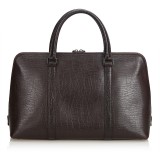 Gucci Vintage - Leather Boston Bag - Nero - Borsa in Pelle - Alta Qualità Luxury