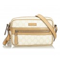 Gucci Vintage - GG Crossbody Bag - White - Leather Handbag - Luxury High Quality