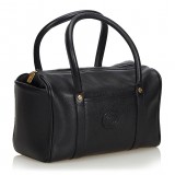 Gucci Vintage - Leather Boston Bag - Black - Leather Handbag - Luxury High Quality