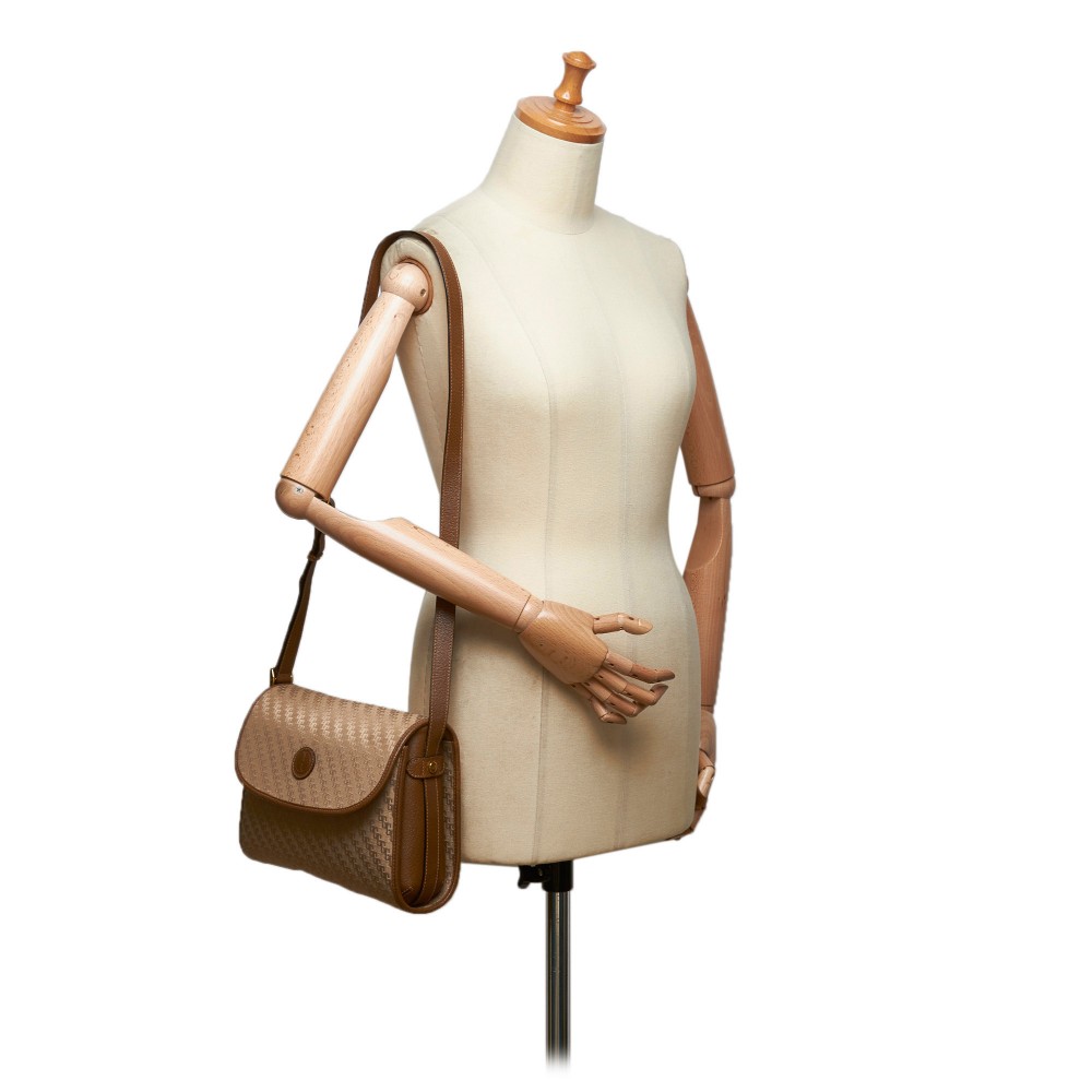 Gucci Vintage GG Canvas Binocular Crossbody Bag - Brown Crossbody Bags,  Handbags - GUC344047