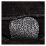 Gucci Vintage - Leather Boston Bag - Nero - Borsa in Pelle - Alta Qualità Luxury