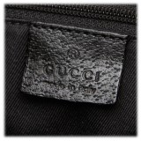 Gucci Vintage - Guccissima Jacquard Tote Bag - Black - Leather Handbag - Luxury High Quality