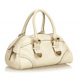 Gucci Vintage - Guccissima Leather Shoulder Bag - White - Leather Handbag - Luxury High Quality