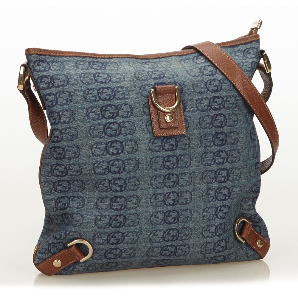 Steamer MM - Blue Denim - Women - Handbags - Shoulder And Cross