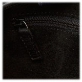 Gucci Vintage - Leather Drawstring Shoulder Bag - Nero - Borsa in Pelle - Alta Qualità Luxury