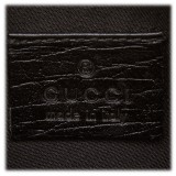 Gucci Vintage - GG Mouton Jolicoeur Tote Bag - Black - Leather Handbag - Luxury High Quality