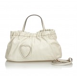 Gucci Vintage - Leather Hysteria Satchel Bag - Bianco - Borsa in Pelle - Alta Qualità Luxury