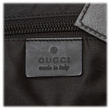 Gucci Vintage - GG Nylon Travel Bag - Nero - Borsa in Pelle - Alta Qualità Luxury