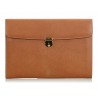 Gucci Vintage - Leather Clutch Bag - Marrone - Borsa in Pelle - Alta Qualità Luxury