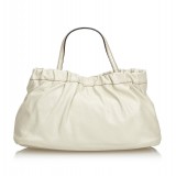 Gucci Vintage - Leather Hysteria Satchel Bag - Bianco - Borsa in Pelle - Alta Qualità Luxury