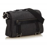 Gucci Vintage - Denim Camera Bag - Nero - Borsa in Pelle - Alta Qualità Luxury
