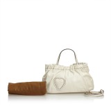 Gucci Vintage - Leather Hysteria Satchel Bag - Bianco - Borsa in Pelle - Alta Qualità Luxury