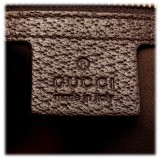 Gucci Vintage - Guccissima Web Canvas Jackie Shoulder Bag - Brown - Leather Handbag - Luxury High Quality