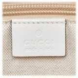 Gucci Vintage - Canvas Heartbeat Tote Bag - Blu - Borsa in Pelle - Alta Qualità Luxury