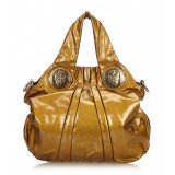 Gucci Vintage - Patent Leather Hysteria Bag - Gold - Leather Handbag - Luxury High Quality