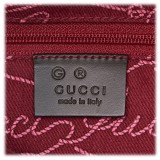 Gucci Vintage - GG Canvas Shoulder Bag - Marrone - Borsa in Pelle - Alta Qualità Luxury