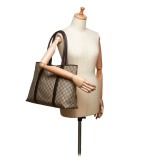 Gucci Vintage - Guccissima Tote Bag - Brown - Leather Handbag - Luxury High Quality