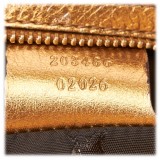 Gucci Vintage - Patent Leather Hysteria Bag - Oro - Borsa in Pelle - Alta Qualità Luxury