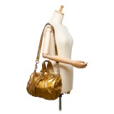 Gucci Vintage - Patent Leather Hysteria Bag - Gold - Leather Handbag - Luxury High Quality