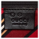 Gucci Vintage - Guccissima Canvas Shoulder Bag - Black - Leather Handbag - Luxury High Quality