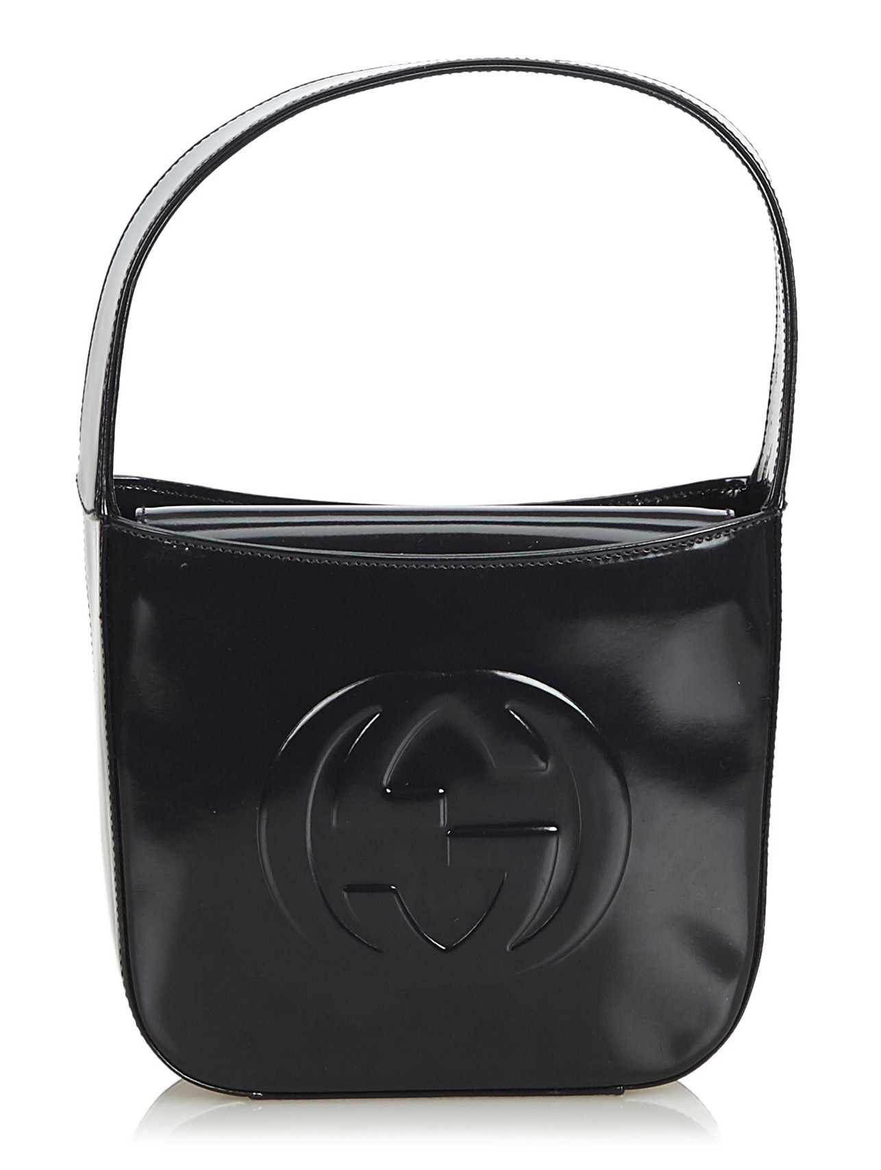 gucci black leather bag