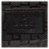 Gucci Vintage - Canvas Crossbody Bag - Black - Leather Handbag - Luxury High Quality