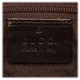 Gucci Vintage - Web Canvas Shoulder Bag - Marrone - Borsa in Pelle - Alta Qualità Luxury