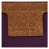 Gucci Vintage - Velour Horsebit Hobo Bag - Brown - Leather Handbag - Luxury High Quality