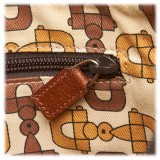 Gucci Vintage - Canvas Crossbody Bag - Marrone - Borsa in Pelle - Alta Qualità Luxury