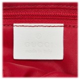 Gucci Vintage - Nylon Backpack - White Red - Leather Backpack - Luxury High Quality
