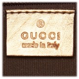 Gucci Vintage - Guccissima Jacquard Travel Bag - Marrone - Borsa in Pelle - Alta Qualità Luxury