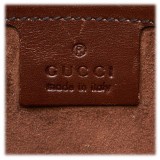 Gucci Vintage - Leather Reins Hobo Bag - Marrone - Borsa in Pelle - Alta Qualità Luxury