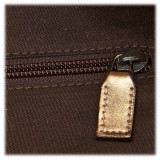 Gucci Vintage - Guccissima Jacquard Travel Bag - Brown - Leather Handbag - Luxury High Quality