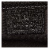 Gucci Vintage - Horsebit Leather Handbag Bag - Nero - Borsa in Pelle - Alta Qualità Luxury