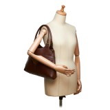 Gucci Vintage - Leather Reins Hobo Bag - Brown - Leather Handbag - Luxury High Quality