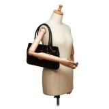 Gucci Vintage - Horsebit Leather Handbag Bag - Nero - Borsa in Pelle - Alta Qualità Luxury