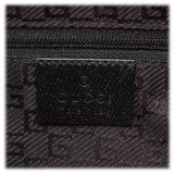 Gucci Vintage - Canvas Tote Bag - Black - Leather Handbag - Luxury High Quality