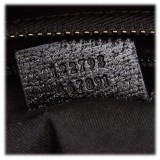 Gucci Vintage - GG Jacquard Crossbody Bag - Nero - Borsa in Pelle - Alta Qualità Luxury