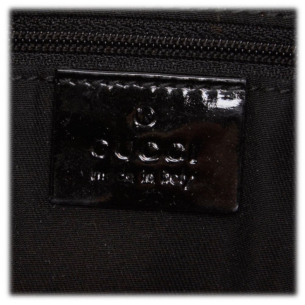 Gucci Abbey Signature Shoulder Bag – The Vintage New Yorker