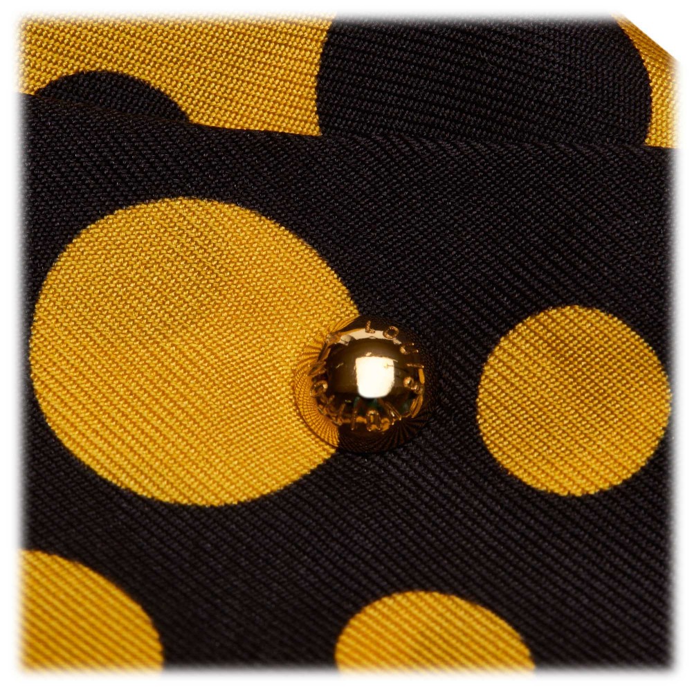 Louis Vuitton Scarf Muffler LV x YK Bando Infinity Dot M78291 Black White  Yellow Silk 100% Yayoi Kusama Women's KUSAMA YAYOI LOUIS VUITTON