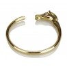 Hermès Vintage - Horse Head Bangle - Oro - Braccialetto in Oro - Alta Qualità Luxury