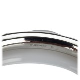 Hermès Vintage - Kyoto Tresse Cuff - Silver - Metal Bracelet - Luxury High Quality