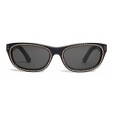 Céline - 07 Sunglasses in Acetate with Crystals and Metal - Black - Sunglasses - Céline Eyewear