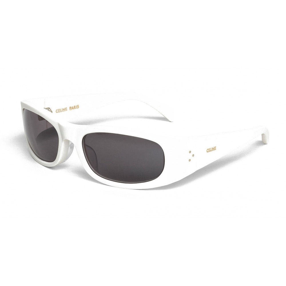 Céline - 06 Sunglasses in Acetate - White - Sunglasses - Céline Eyewear ...