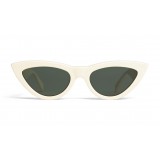 Céline - Cat Eye Sunglasses in Acetate - White - Sunglasses - Céline Eyewear - Chiara Ferragni Official