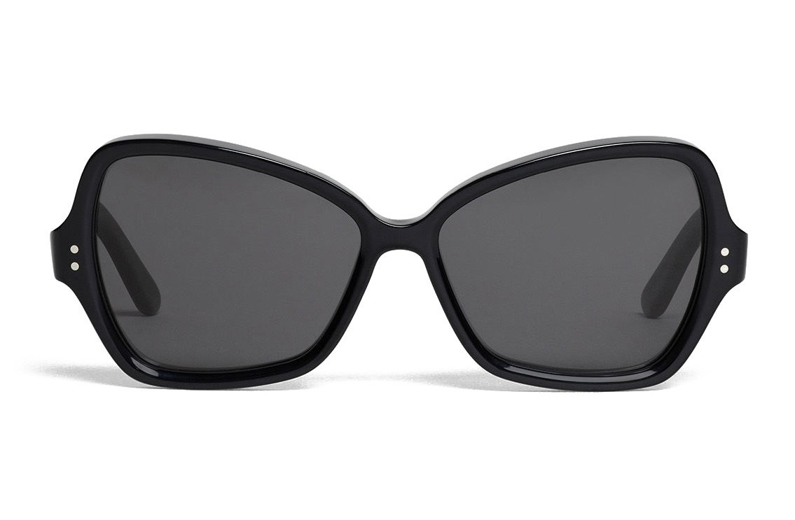 サングラス CELINE BUTTERFLY SUNGLASSES IN ACETATE AND CRYSTALS CELINE Acetate Crystal Butterfly Sunglasses CL 4067IS Dark