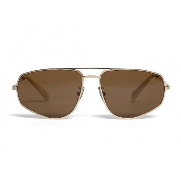 Céline - Butterfly Sunglasses in Metal 05 - Gold Brown - Sunglasses ...