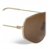 Céline - Butterfly Sunglasses in Metal 05 - Gold Brown - Sunglasses - Céline Eyewear