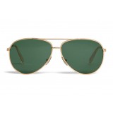 Céline - Aviator Sunglasses in Metal 01 - Gold - Sunglasses - Céline Eyewear
