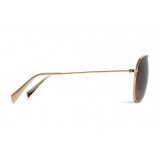 Céline - Aviator Sunglasses in Metal 01 - Gold Polarized - Sunglasses - Céline Eyewear